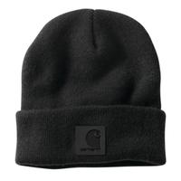 TONAL PATCH BEANIE: 001//Black