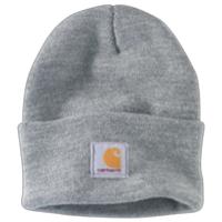 KNIT CUFFED BEANIE: HGYHEATHERGREY