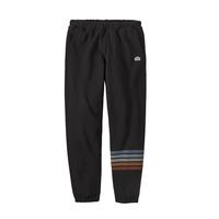 Men's Line Logo Ridge Stripe Uprisal Sweatpants: INKBLACK