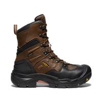 Men’s Coburg 8” Waterproof Boot (Steel Toe): CASCADEBROWN/BRIND