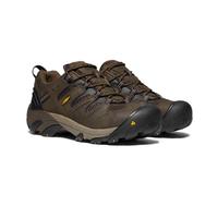 Men’s Lansing Low (Steel Toe): CASCADEBROWN/FIRE