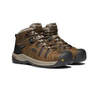 Men’s Flint II Waterproof Boot (Steel Toe): CASCADEBROWN/ORION