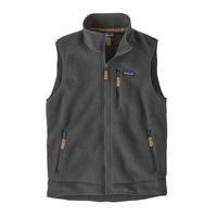 Men's Retro Pile Fleece Vest: FGEFORGEGREY